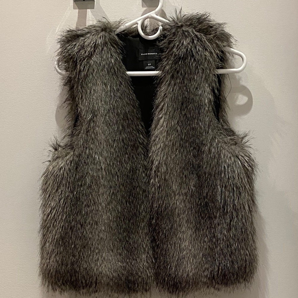 Club Monaco - Faux Fur Vest